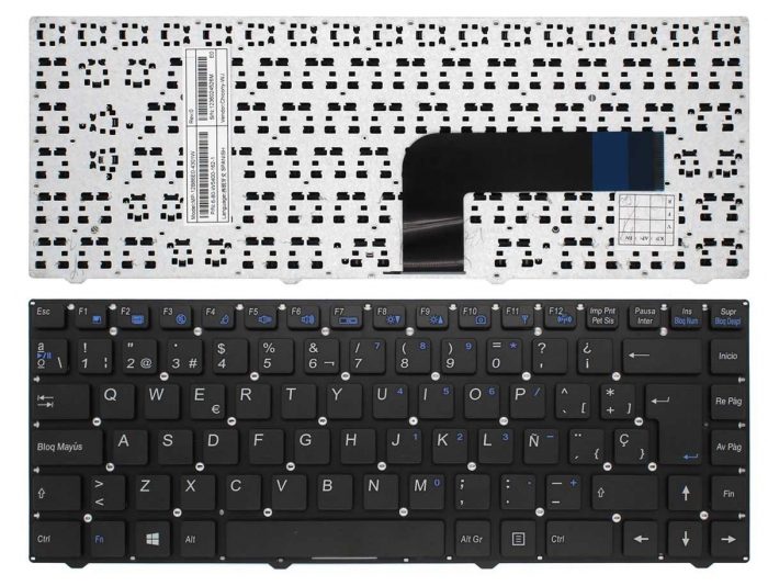 TECLADO PARA PORTÁTIL CLEVO W540 W5400