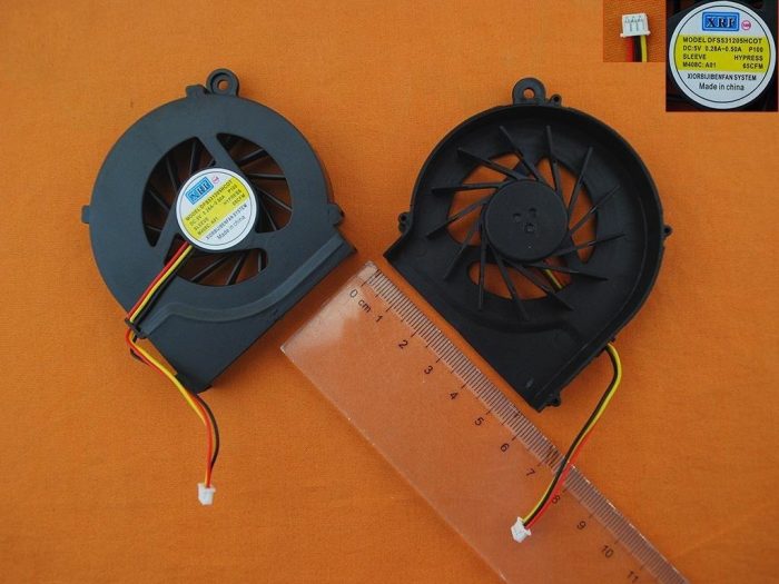 VENTILADOR CPU PARA PORTÁTIL HP CQ42 G42 PAVILION G4-1000 G6-1000 (3 PINES)