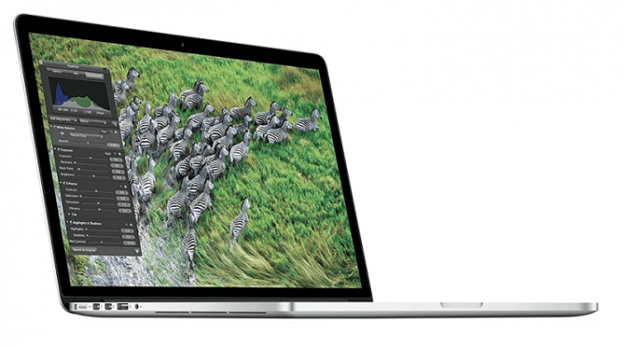 Apple MacBook Pro 15" 2014 Plata i7 3,4 GHz, 16GB, SSD 512GB, Nvidia GeForce GT 750M 2GB, A+
